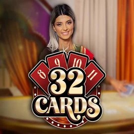 Official Live Casino logo: 32 Cards by Ezugi at IgoBet Casino