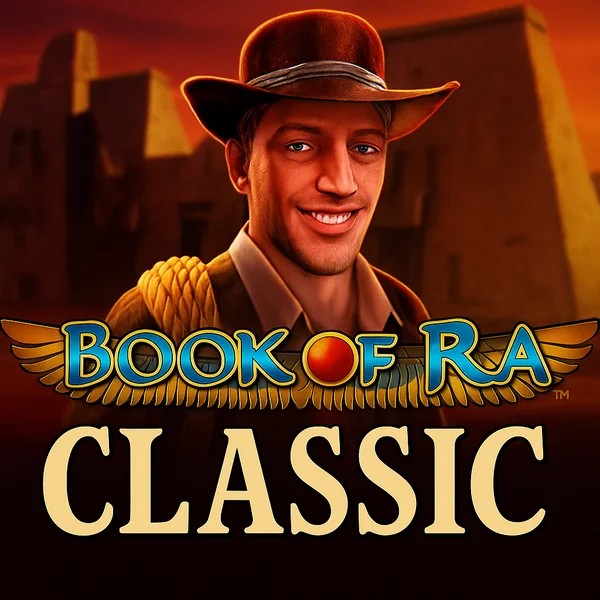 Book of Ra Classic slot visual from Novomatic available on igosbet.nl