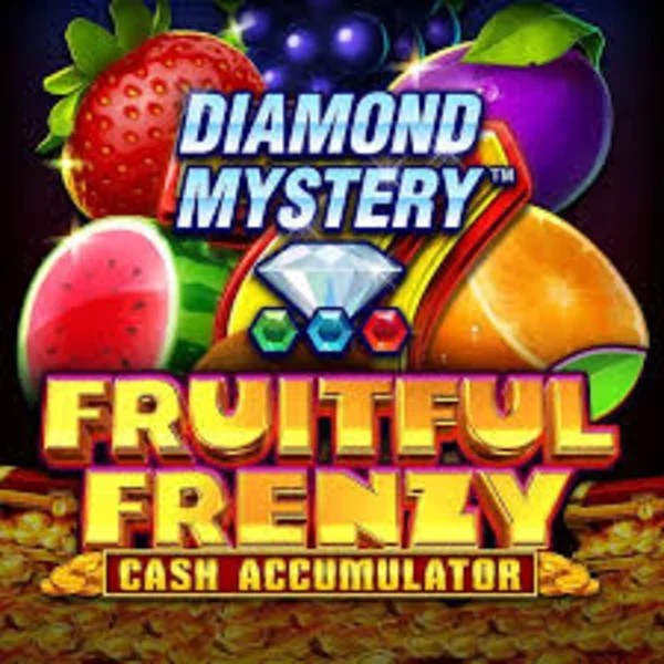 Diamond Mystery Fruitful Frenzy Cash Accumulator by Greentube, showcased at igosbet.nl – game logo