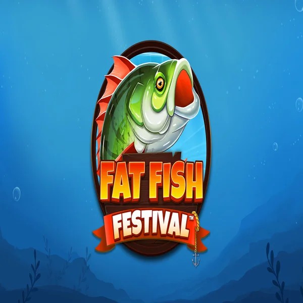 Slots logo of Fat Fish Festival from Wishbone Games at IgoBet Casino