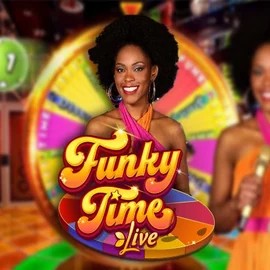 Live Casino logo of Funky Time from Evolution at IgoBet Casino