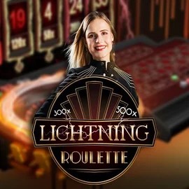 Lightning Roulette slot visual from Evolution available on igosbet.nl